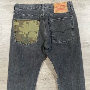 Levi's Men's Jeans with Camo‎ Pocket 512 Lo-Ball Stack Slim Hip Taper